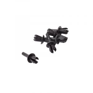 Click fasteners Plastic Nylon 4.8MM Black