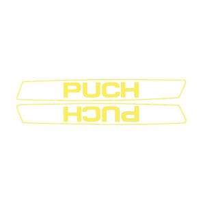 Tank transfer set Puch Maxi White/Yellow