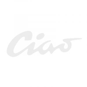 Sticker Ciao White 100X35MM