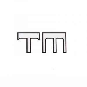 Frame sticker Kreidler TM Black/White