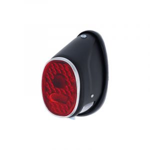 Taillight Black Model Hella Oldtimer with Brake light