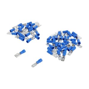 Assortiment set Cable lug flatners Blue - 50 Pieces