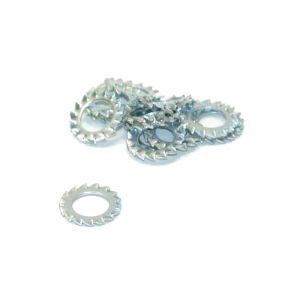 M10 Lock washer Galvanized Din 6797A