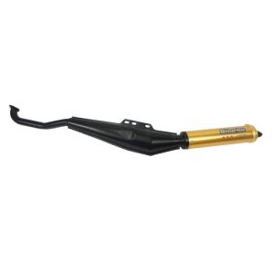 Exhaust Puch Maxi Biturbo Black Gold