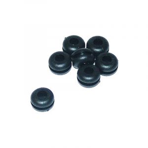 Grommet Black 6.4 X 9.5MM