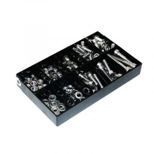 Assortiment set Bolts/Nuts Allen M6 SS - 150 Pieces