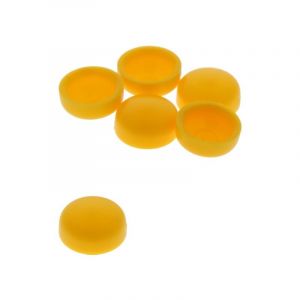 Cap for License plate Yellow A Piece
