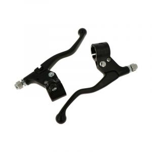 Brake lever set Black Short