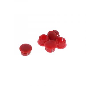 Plastic cap for Handlebar plate Kreidler Red