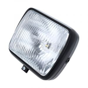 Headlight square Black Zundapp/Kreidler