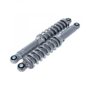 Shock absorbers Grey/Chrome IMCA 300MM