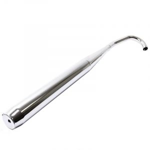 Exhaust 32MM Zundapp Double Nod Chrome