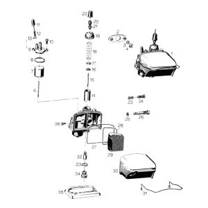 Carburettor Sachs 50/2