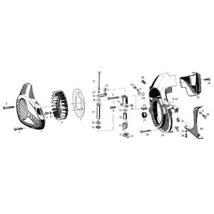 Cooling Covers Hand Gears Sachs 50/3