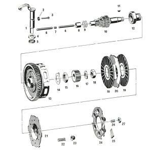 Clutch Sachs 50/4 EKF