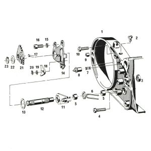 Gear Axle Sachs 50/4 EKF