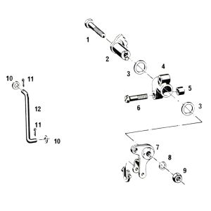 Transmission Rod Sachs 50/4 EKF