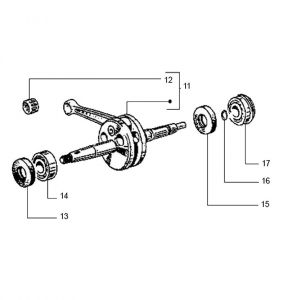 Crankshaft Puch Maxi