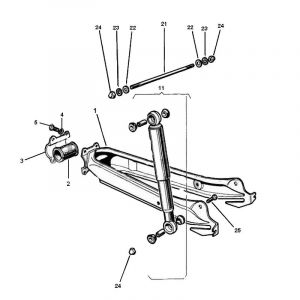Swingarm Puch Maxi