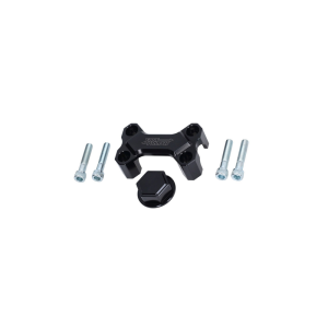Handlebar Clamp Set Puch Maxi Black CNC