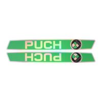 Tank transfer set Puch Maxi Green Holographic