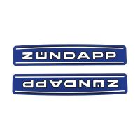 Tank stickers Zundapp 529 Short Track Blue