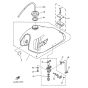 Fuel tank Yamaha DT50MX