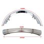 Front Fender Chrome Zundapp 529 / 1977