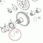 O-Ring Big Drive sprocket Tomos