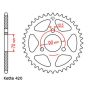 Rear Sprocket 45 Teeth Honda MT/MB/MTX-SH