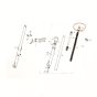 Bolt Stanchion Honda MT50