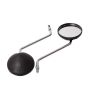 Mirror Set Honda MT/MB/MTX Black/Chrome