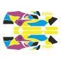 Stickerset Gilera Citta Funny Yellow