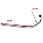 Exhaust Header Topside 28MM Sachs