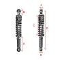 Shock absorbers Black/Chrome 395MM Honda