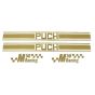 Stickerset Puch M50 Racing Gold