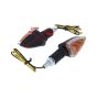 Flasher set Universal Black Arrow Led