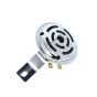 Horn 12 Volt Direct Current Chromed