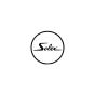 Sticker Solex Logo Round White/Black 41MM