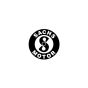 Sticker Sachs Logo Black/White 41MM