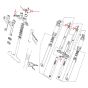 Bolts set Front fork Yamaha DT50MX