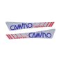 Stickerset Tank Honda Camino Blue/Grey/Red