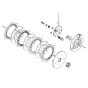 Clutch thrustplate Zundapp