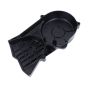 Flywheel lid Aluminum Honda MB/MT Matt