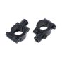 Mirror Bracket Set Black M10X1.25 Right Universal 
