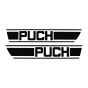 Tanktransferset Puch X30 Black