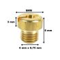 Main Jet Kit Dellorto 6MM 10 Pieces 125-148