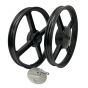 Rim Set 1.35X16 Black Vespa Ciao/Bravo/SI