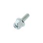 Exhaust Bolt  M6X17 Hexagon Universal