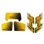 Stickerset Honda MT50 Yellow/Black 6-Parts